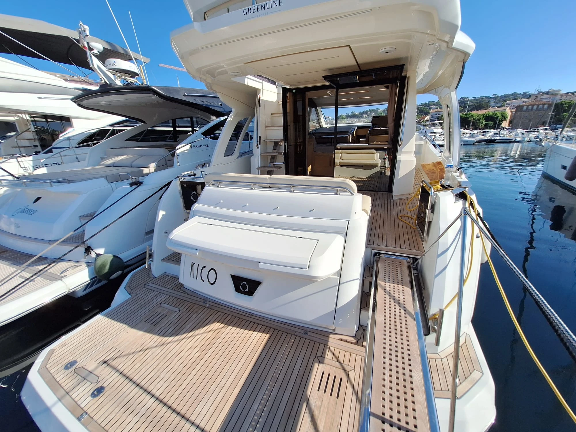 VEDETTE GREENLINE 45 FLY OCCASION 1